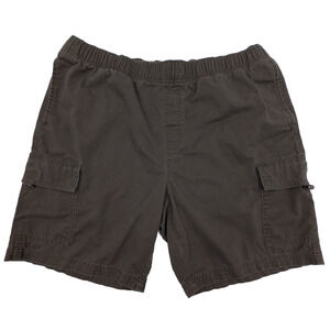 Croft & Barrow Men’s Brown Flex Pull String Waist Shorts Size 36 Length 19"